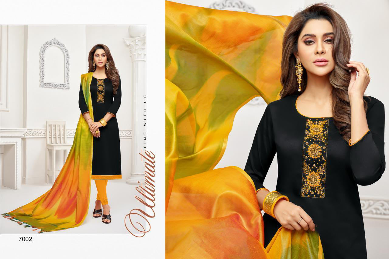 Rolex Vol-7 Shagun Life Style Handwork Dress Material Rolex Vol-7 Shagun Life Style Handwork Dress Material
